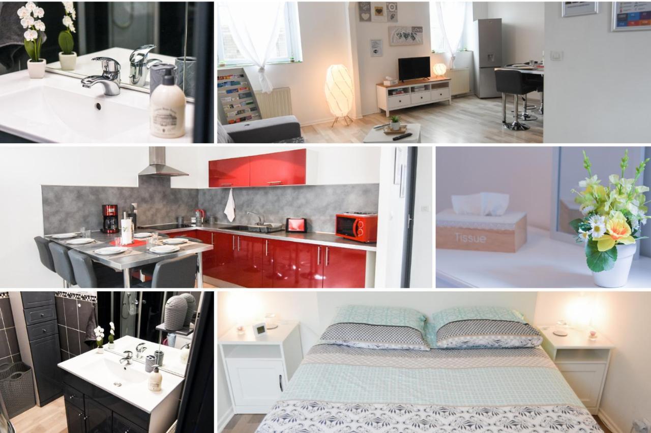 Appartement "Le Terminus " Gare-Cosy-Wifi 6 Personnes 圣康坦 外观 照片